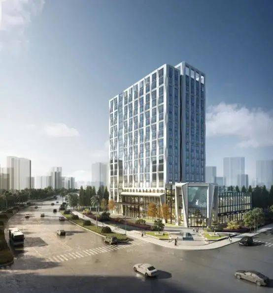 濱海新城17層精品酒店封頂,系恒宇集團開發(fā)